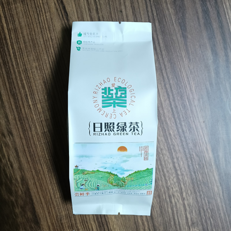 2026山东特产炒青日照绿茶袋装春季新茶板栗香